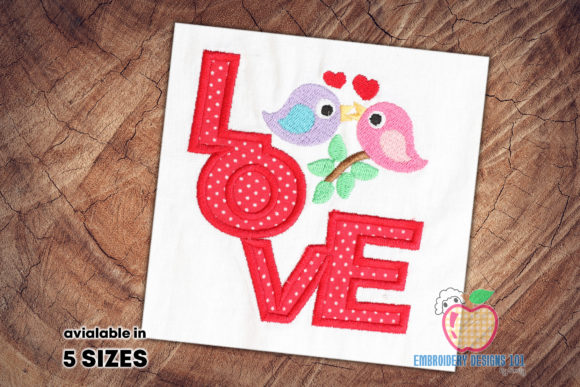 Love Birds Embroidery Design Review